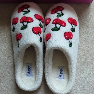 Olivia Miller Cherry Slippers